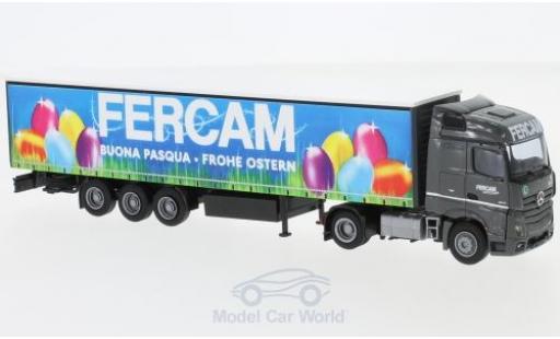 Modellautos Mercedes Actros 1/87 AWM 2 Stream./Aerop. FERCAM G-KSZ Mercedes Actros 1/87 AWM 2 Stream./Aerop. FERCAM G-KSZ modellautos