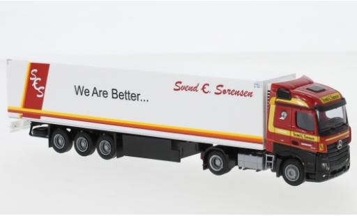 Modellautos Mercedes Actros 1/87 AWM 2 Stream. Aerop. Svend Sörensen frais-KSZ Mercedes Actros 1/87 AWM 2 Stream. Aerop. Svend Sörensen frais-KSZ modellautos