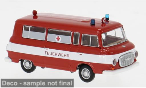 Modellautos Barkas B 1000 Bus 1960 Feuerwehr 1/87 Brekina