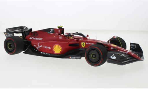 Ferrari F1 1/18 BBR Models -75 No.55 Formel 1 GP Bahrain 2022 modellautos