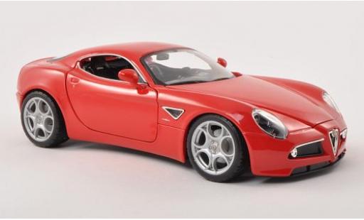 Modellautos Alfa Romeo 8C 1/18 Burago Competizione rot 2007 Alfa Romeo 8C 1/18 Burago Competizione rot 2007 modellautos