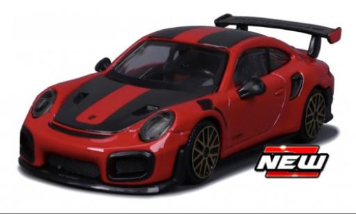 Modellautos Porsche 911 1/43 Burago GT2 RS rouge/noire Porsche 911 1/43 Burago GT2 RS rouge/noire modellautos
