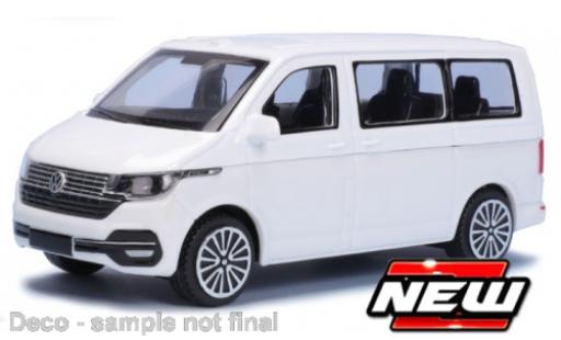 Modellautos Volkswagen T6 1/43 Burago Bburago .1 bus blanche 2020 Volkswagen T6 1/43 Burago Bburago .1 bus blanche 2020 modellautos