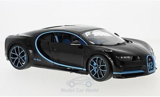 Modellautos Bugatti Chiron 1/18 Burago schwarz Zero-400-Zero Bugatti Chiron 1/18 Burago schwarz Zero-400-Zero modellautos