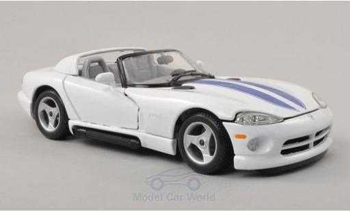 Modellautos Dodge Viper 1/24 Burago RT/10 weiss/blau Dodge Viper 1/24 Burago RT/10 weiss/blau modellautos