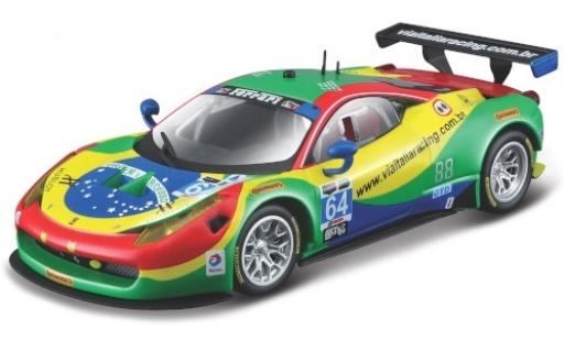 Modellautos Ferrari 458 1/43 Burago Italia GT3 No.64 Via Italia Racing 24h Daytona 2015 A.Bertolini/F.Longo/D.Serra/M.Gomes Ferrari 458 1/43 Burago Italia GT3 No.64 Via Italia Racing 24h Daytona 2015 A.Bertolini/F.Longo/D.Serra/M.Gomes modellautos