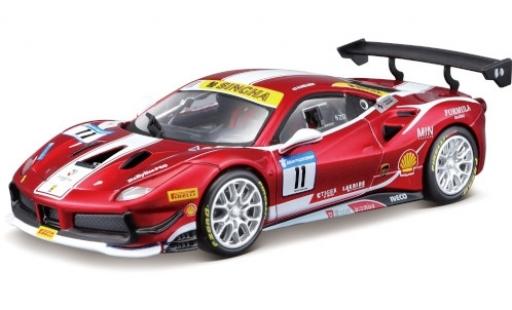 Modellautos Ferrari 488 1/24 Burago Challenge No.11 Formula Racing 2017 N.Nielsen Ferrari 488 1/24 Burago Challenge No.11 Formula Racing 2017 N.Nielsen modellautos