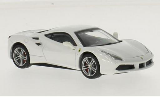 Modellautos Ferrari 488 1/43 Burago GTB weiss Ferrari 488 1/43 Burago GTB weiss modellautos
