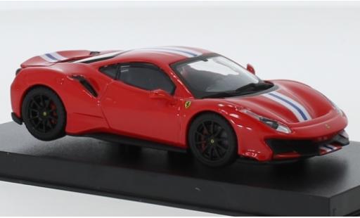 Modellautos Ferrari 488 1/43 Burago Pista rot/weiss Ferrari 488 1/43 Burago Pista rot/weiss modellautos