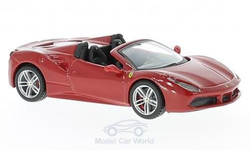 Modellautos Ferrari 488 1/43 Burago Spider rot 2016 Ferrari 488 1/43 Burago Spider rot 2016 modellautos