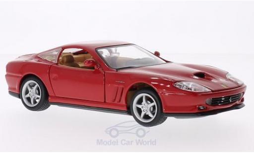 Modellautos Ferrari 550 Maranello 1/24 Burago Maranello rot Ferrari 550 Maranello 1/24 Burago Maranello rot modellautos