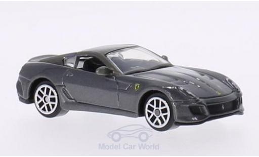 Modellautos Ferrari 599 GTO 1/64 Burago GTO mettalic grau Ferrari 599 GTO 1/64 Burago GTO mettalic grau modellautos