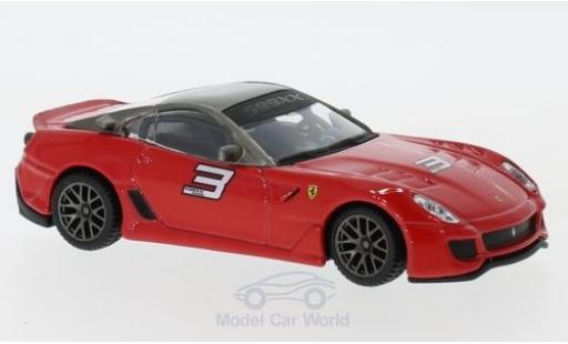 Modellautos Ferrari 599 1/43 Burago XX rot/weiss pull-back Ferrari 599 1/43 Burago XX rot/weiss pull-back modellautos