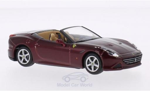 Modellautos Ferrari California 1/43 Burago T mettalic rot Dach geöffnet Ferrari California 1/43 Burago T mettalic rot Dach geöffnet modellautos