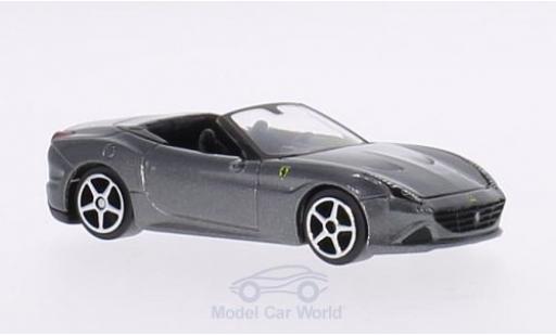 Modellautos Ferrari California 1/64 Burago T mettalic grau Ferrari California 1/64 Burago T mettalic grau modellautos