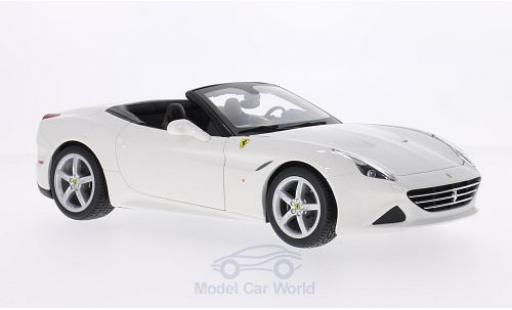 Modellautos Ferrari California 1/18 Burago T weiss 2014 offen ohne Vitrine Ferrari California 1/18 Burago T weiss 2014 offen ohne Vitrine modellautos