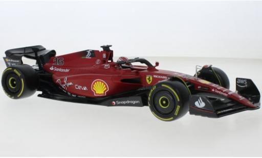 Ferrari F1 1/18 Burago Bburago -75 No.16 Scuderia Formel 1 2022 1:18 modellautos