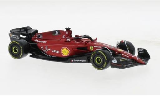Modellautos Ferrari F1 1/43 Burago Bburago -75 No.16 Scuderia Formel 1 2022 1:43 Ferrari F1 1/43 Burago Bburago -75 No.16 Scuderia Formel 1 2022 1:43 modellautos