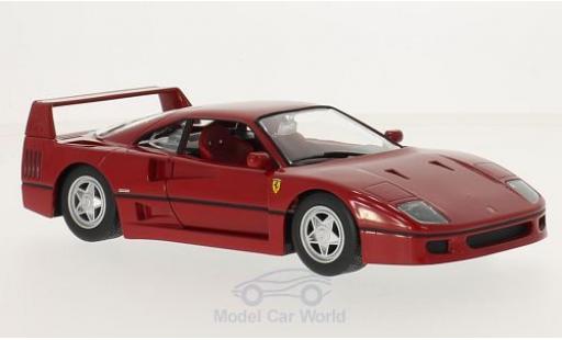 Ferrari F40 1/24 Burago rot modellautos