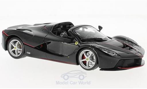 Modellautos Ferrari LaFerrari 1/24 Burago La Aperta mettalic schwarz Ferrari LaFerrari 1/24 Burago La Aperta mettalic schwarz modellautos