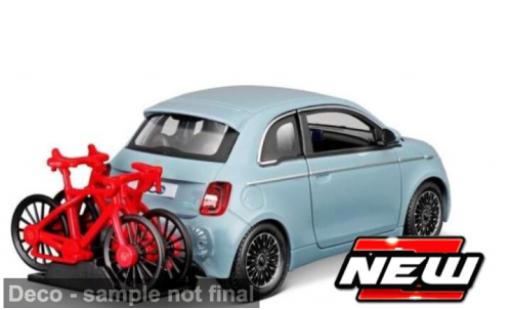Fiat 500 1/24 Burago Bburago e blau 1:24 modellautos