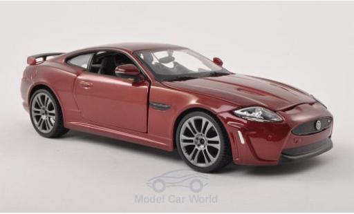 Modellautos Jaguar XKR S 1/24 Burago -S mettalic rot Jaguar XKR S 1/24 Burago -S mettalic rot modellautos
