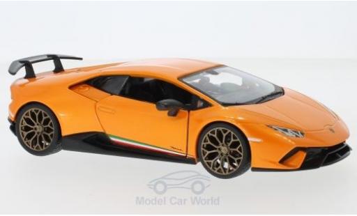Modellautos Lamborghini Huracan 1/24 Burago Performante orange Lamborghini Huracan 1/24 Burago Performante orange modellautos