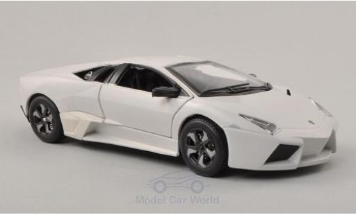Modellautos Lamborghini Reventon 1/24 Burago matt-weiss 2007 Lamborghini Reventon 1/24 Burago matt-weiss 2007 modellautos