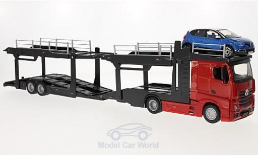 Modellautos Mercedes Actros 1/43 Burago 2545 Autotransporter mit Renault Captur Mercedes Actros 1/43 Burago 2545 Autotransporter mit Renault Captur modellautos