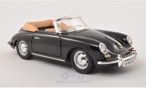 Modellautos Porsche 356 A 1/24 Burago B Cabriolet schwarz 1961 Porsche 356 A 1/24 Burago B Cabriolet schwarz 1961 modellautos
