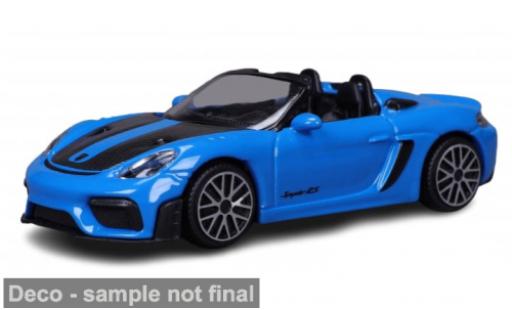 Modellautos Porsche 718 1/43 Burago Bburago Spyder RS blau/schwarz 2024 1:43 Porsche 718 1/43 Burago Bburago Spyder RS blau/schwarz 2024 1:43 modellautos