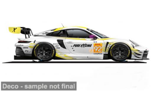 Porsche 911 1/24 Burago Bburago GT3 R Team Manthey #92 1:24 modellautos