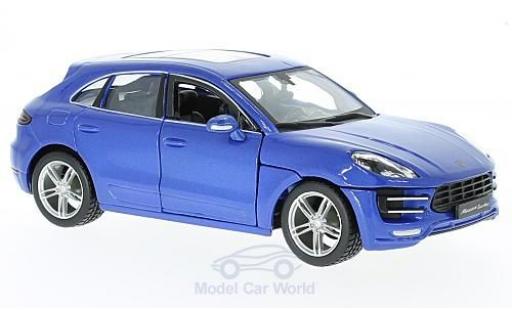 Modellautos Porsche Macan 1/24 Burago mettalic blau Porsche Macan 1/24 Burago mettalic blau modellautos