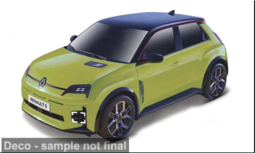 Modellautos Renault 5 1/43 Burago Bburago E-Tech gelb 1:43 Renault 5 1/43 Burago Bburago E-Tech gelb 1:43 modellautos