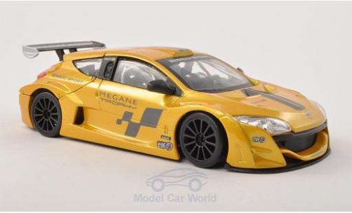 Modellautos Renault Megane 1/24 Burago Trophy mettalic gelb/Dekor Renault Megane 1/24 Burago Trophy mettalic gelb/Dekor modellautos