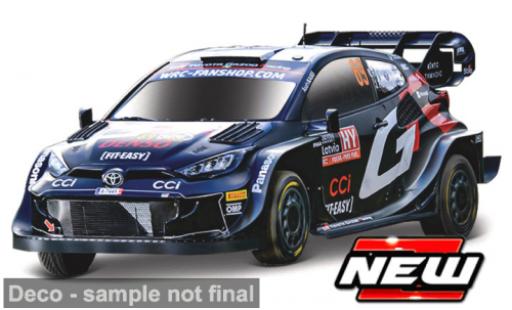 Modellautos Toyota Yaris 1/43 Burago Bburago GR Rally1 Hybrid 2024 Gazoo Racing #69 1:43 Toyota Yaris 1/43 Burago Bburago GR Rally1 Hybrid 2024 Gazoo Racing #69 1:43 modellautos