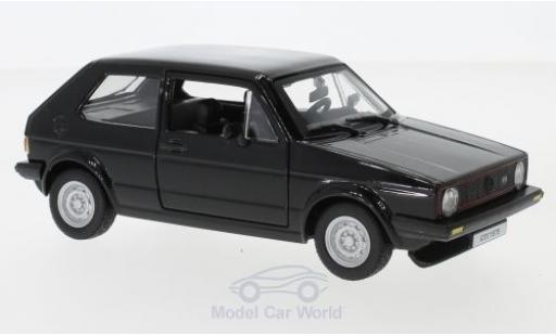 Modellautos Volkswagen Golf V 1/24 Burago MKI GTI schwarz 1979 Volkswagen Golf V 1/24 Burago MKI GTI schwarz 1979 modellautos
