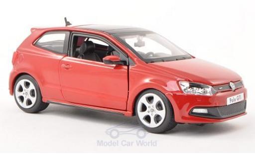 Modellautos Volkswagen Polo 1/24 Burago V GTI M5 rot ohne Vitrine Volkswagen Polo 1/24 Burago V GTI M5 rot ohne Vitrine modellautos