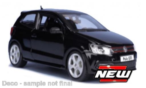 Modellautos Volkswagen Polo 1/24 Burago Bburago V GTI schwarz 1:24 Volkswagen Polo 1/24 Burago Bburago V GTI schwarz 1:24 modellautos