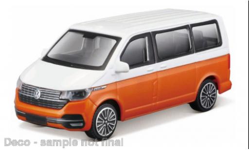 Modellautos Volkswagen T6 1/43 Burago Bburago .1 Bus weiss/orange 2020 1:43 Volkswagen T6 1/43 Burago Bburago .1 Bus weiss/orange 2020 1:43 modellautos