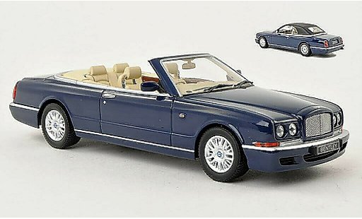 Bentley Azure cabriolet 1/43 Minichamps blau RHD 1996 modellautos