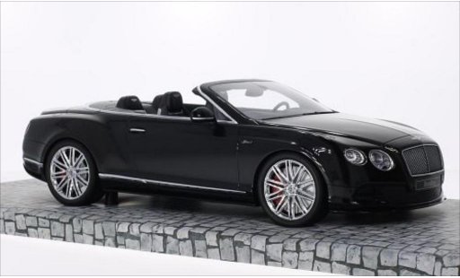 Bentley Continental GT Speed Convertible 1/18 Minichamps Cabrio schwarz 2014 modellautos