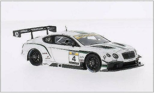 Bentley Continental course 1/43 Spark GT3 RHD No.4 Absolute Racing GT Cup GP Macau 2014 modellautos