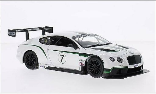 Bentley Continental course 1/24 Burago GT3 RHD No.7 modellautos