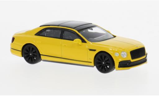 Bentley Flying Spur 1/64 Mini GT gelb 2023 1:64 modellautos