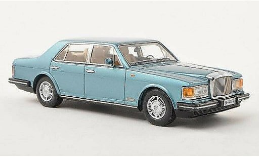Bentley Mulsanne berline 1/43 Neo blau 1980 modellautos