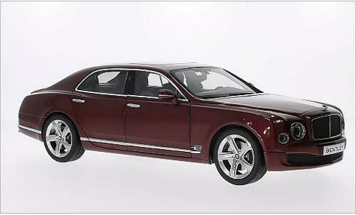 Bentley Mulsanne Speed 1/18 Kyosho mettalic rot 2014 modellautos