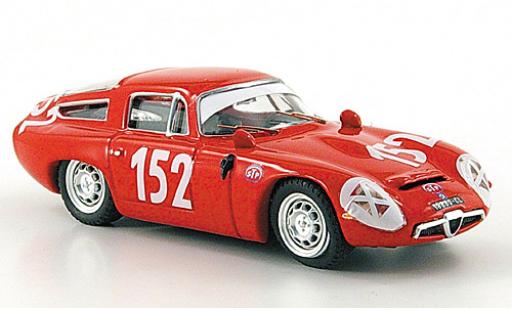 Modellautos Alfa Romeo TZ1 1/43 Best TZ 1 No.152 Targa Florio 1970 Alfa Romeo TZ1 1/43 Best TZ 1 No.152 Targa Florio 1970 modellautos
