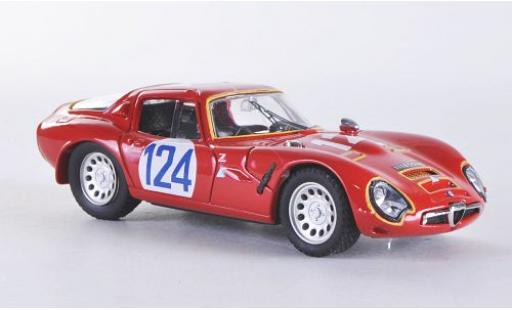 Modellautos Alfa Romeo TZ2 1/43 Best TZ 2 No.124 Targa Florio 1967 Alfa Romeo TZ2 1/43 Best TZ 2 No.124 Targa Florio 1967 modellautos
