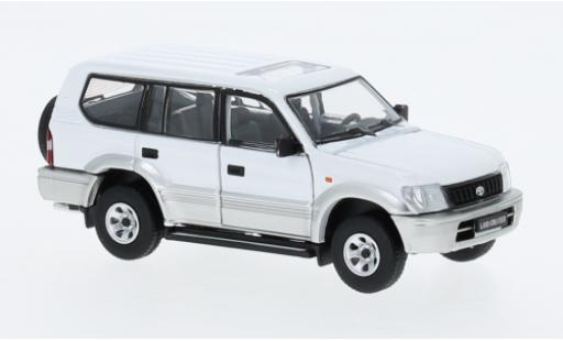Modellautos Toyota Land Cruiser 1/64 BM Creations LC95 blanche/d Toyota Land Cruiser 1/64 BM Creations LC95 blanche/d modellautos